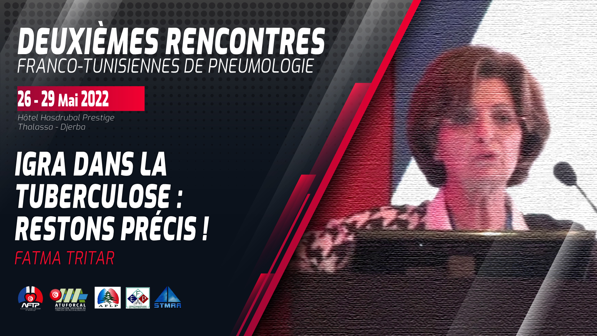 IGRA dans la tuberculose  restons précis. Fatma Tritar